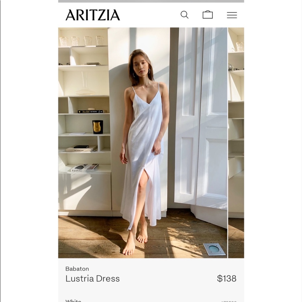 Babaton Lustria white dress - Picture 2 of 6